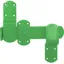 Perry Kickover Stable Latch in Green